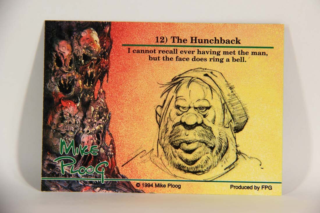 Mike Ploog 1994 Artwork Trading Card #12 The Hunchback L014049