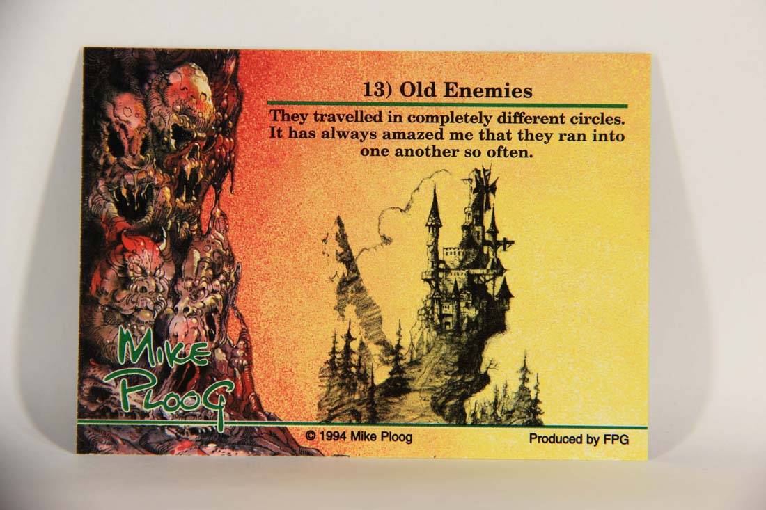 Mike Ploog 1994 Artwork Trading Card #13 Old Enemies L014050