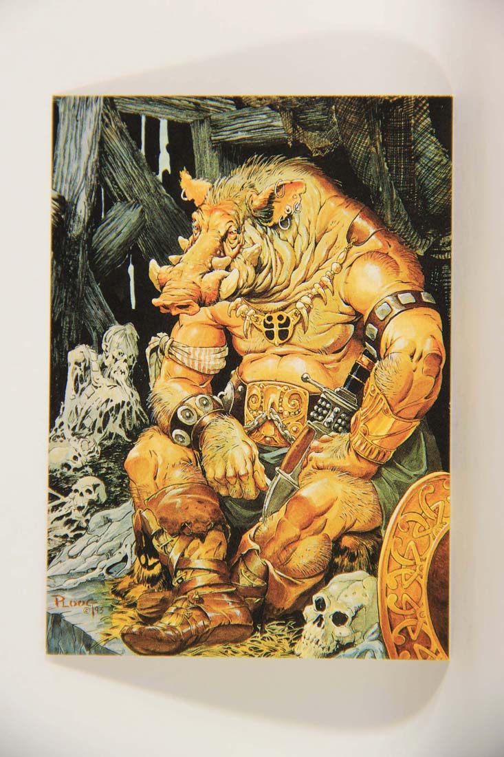 Mike Ploog 1994 Artwork Trading Card #18 The Boar King L014055