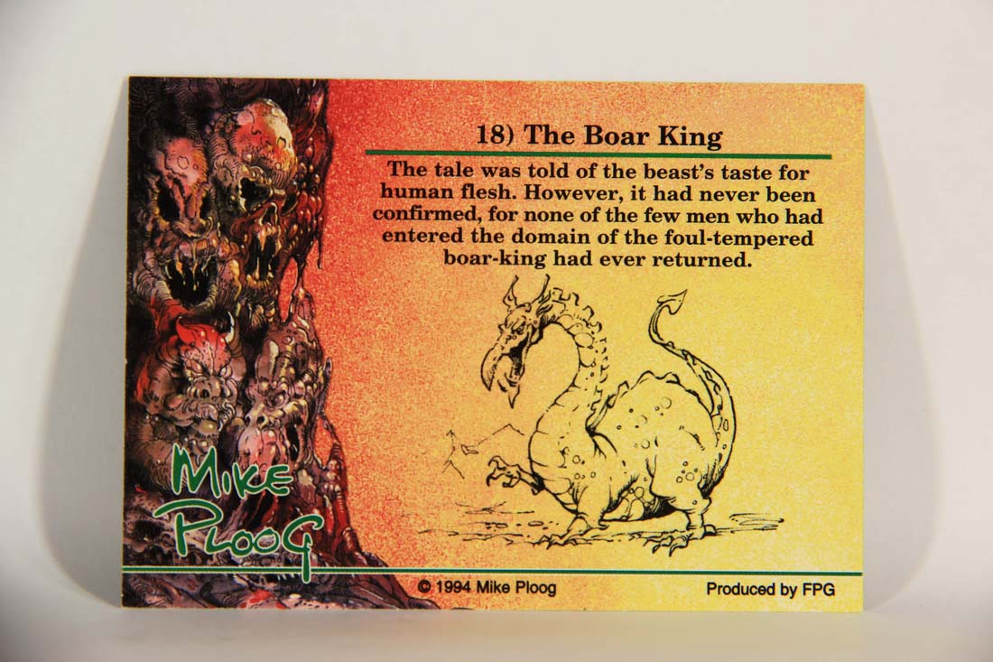 Mike Ploog 1994 Artwork Trading Card #18 The Boar King L014055