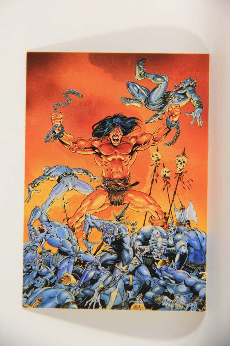 Mike Ploog 1994 Artwork Trading Card #26 Unchained Melee L014063
