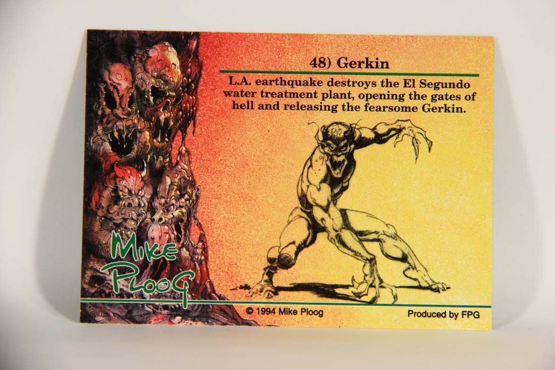 Mike Ploog 1994 Artwork Trading Card #48 Gerkin L014085