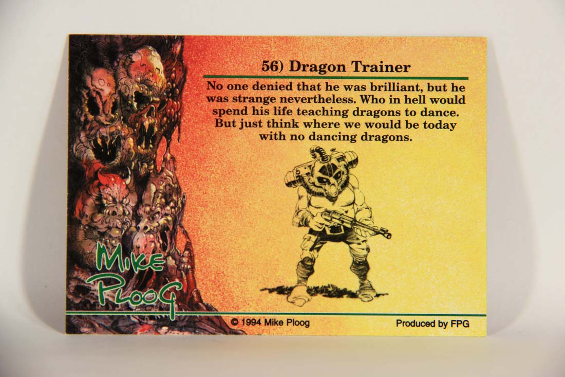 Mike Ploog 1994 Artwork Trading Card #56 Dragon Trainer L014093