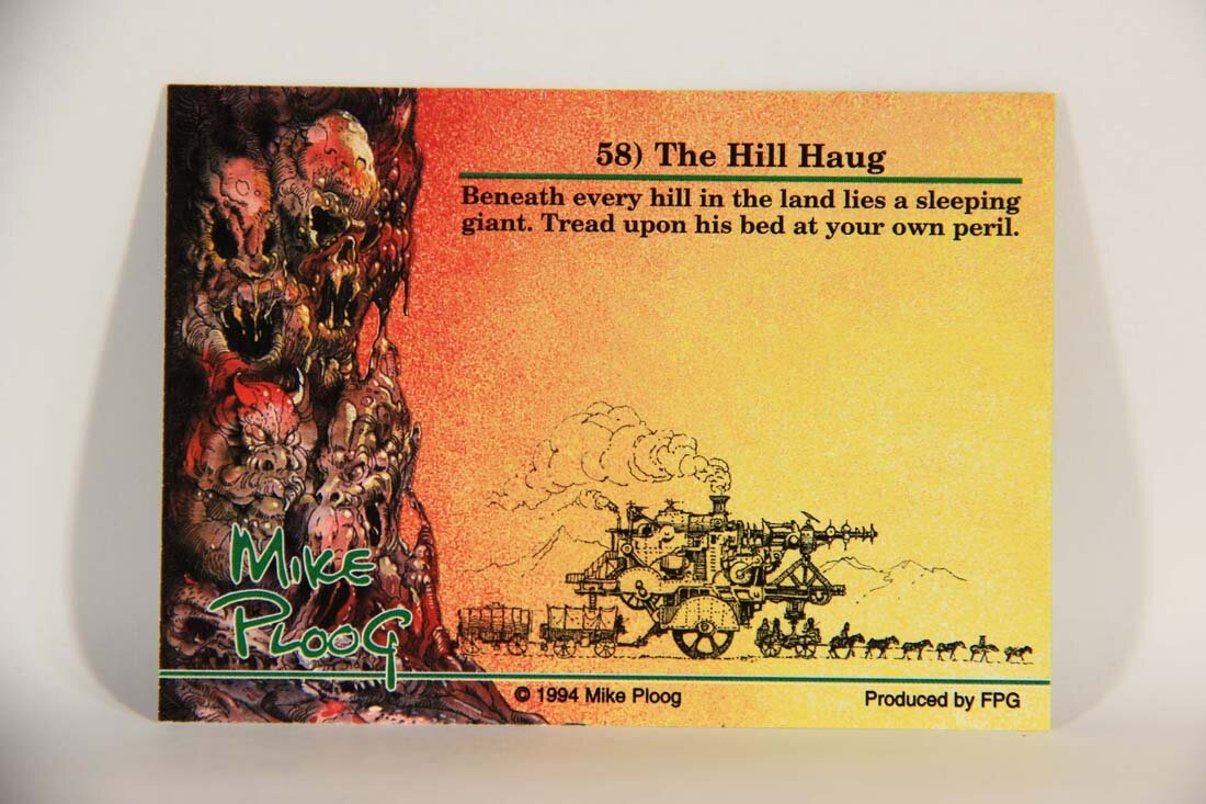 Mike Ploog 1994 Artwork Trading Card #58 The Hill Haug L014095