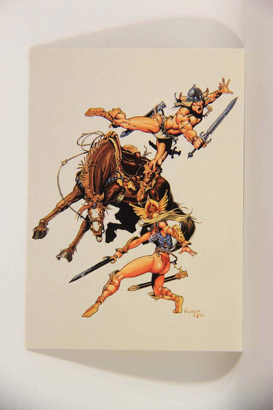 Mike Ploog 1994 Artwork Trading Card #59 Unexpected Encounter L014096