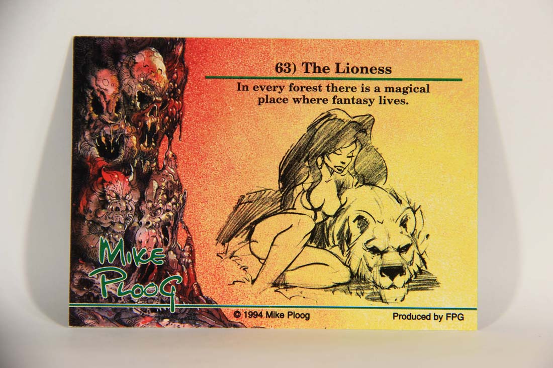 Mike Ploog 1994 Artwork Trading Card #63 The Lioness L014100