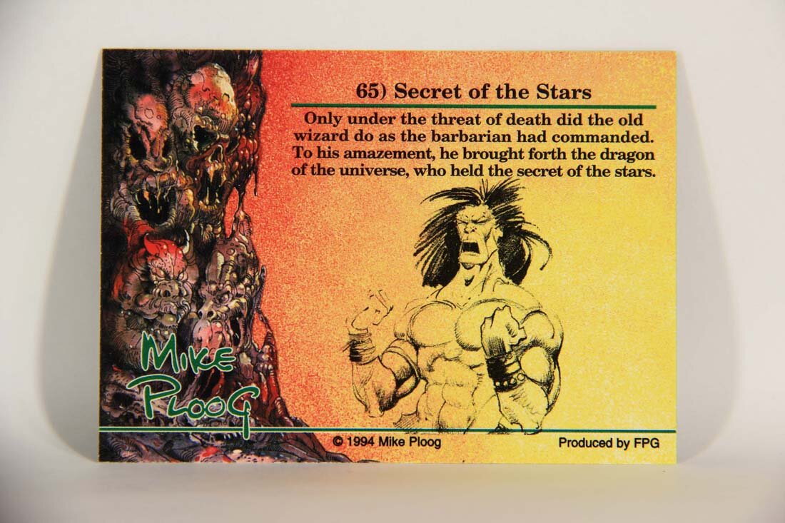 Mike Ploog 1994 Artwork Trading Card #65 Secret Of The Stars L014102