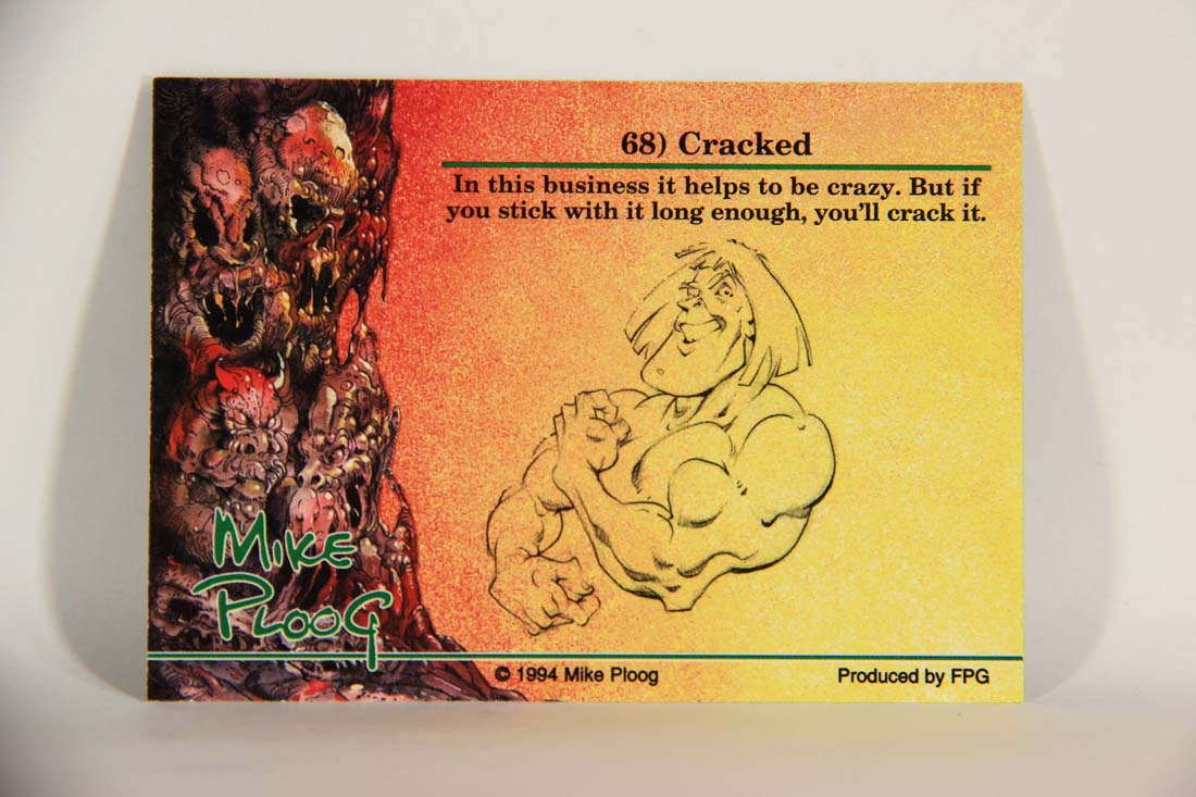 Mike Ploog 1994 Artwork Trading Card #68 Cracked L014105