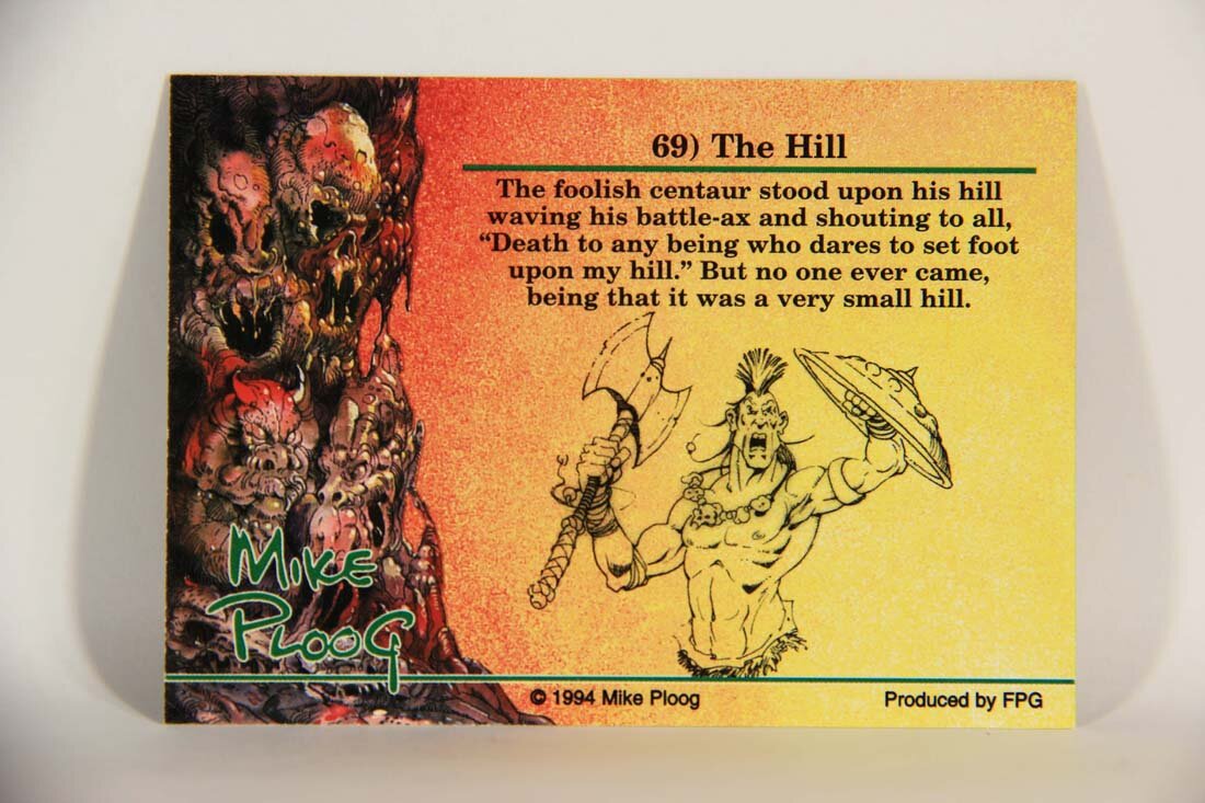 Mike Ploog 1994 Artwork Trading Card #69 The Hill L014106