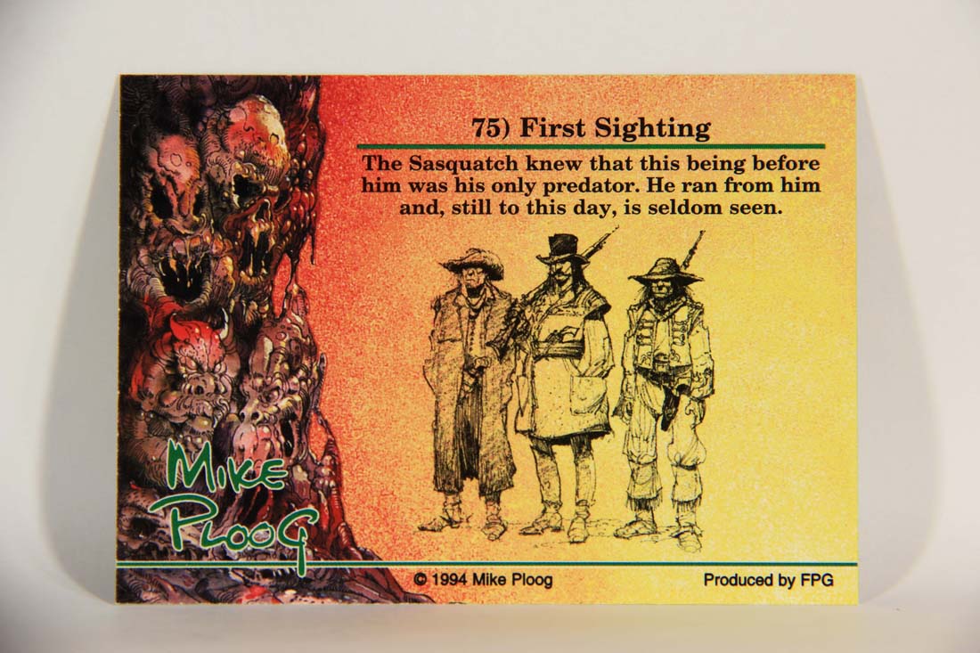 Mike Ploog 1994 Artwork Trading Card #75 First Sighting L014112