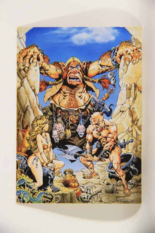 Mike Ploog 1994 Artwork Trading Card #77 Red Giant's Cave L014114