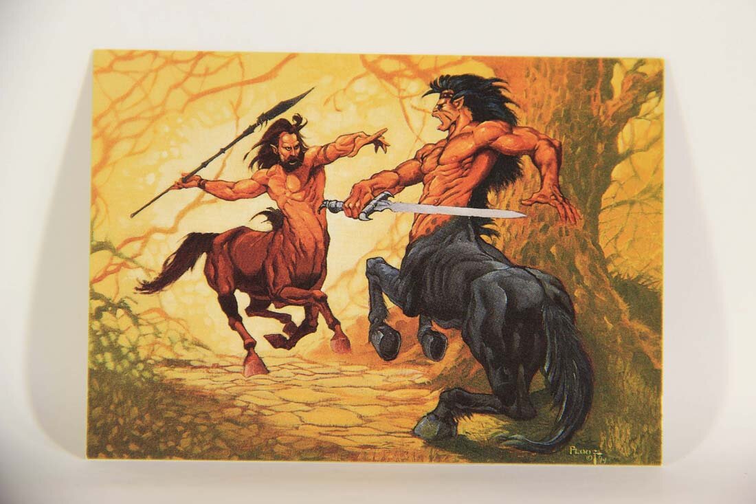 Mike Ploog 1994 Artwork Trading Card #86 Centaur's Turf L014123