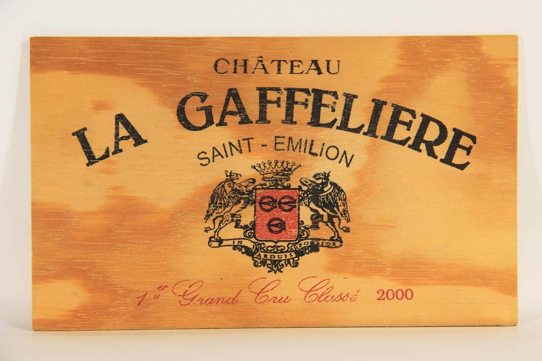 Wood Postcard Saint-Emilion Year 2000 Chateau La Gaffeliere Unwritten L014130