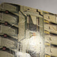 Star Wars 1978 Death Star Space Station Playset Cardboard Backdrop Higher Part L014438