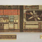 Star Wars 1978 Death Star Space Station Playset Cardboard Backdrop Lower Part L014439