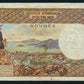 New Caledonia 100 Francs Noumea Overprint 1971 KP-63a Banknote VF L014502