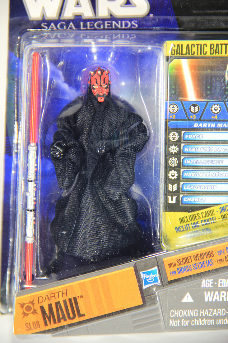 Star Wars Darth Maul SL08 Saga Legends Legacy Collection Trilingual L014623