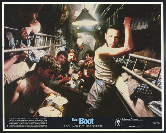 Das Boot The Boat Vintage 1981 Lobby Card 8x10 Wolfgang Petersen L014641