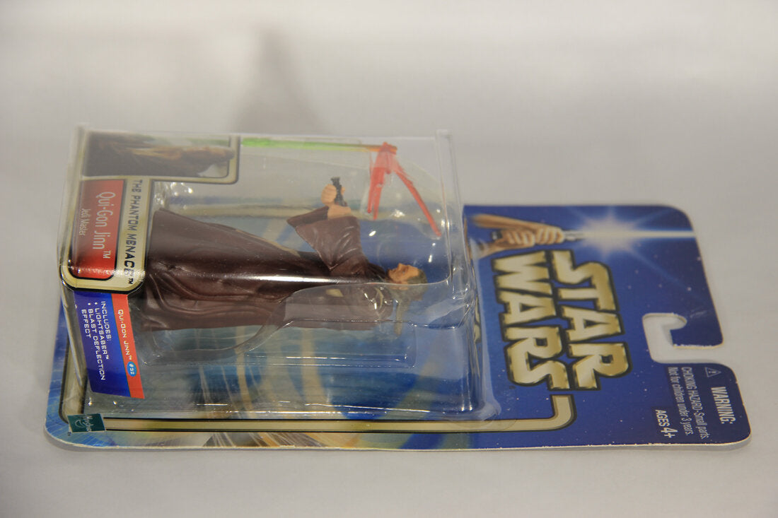 Star Wars Qui-Gon Jinn 2002 AOTC The Phantom Menace Action Figure L014646