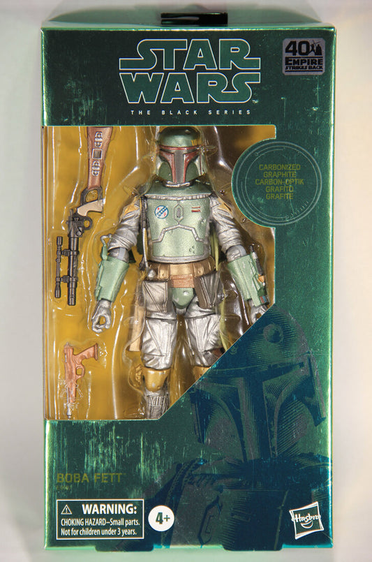 Star Wars Boba Fett Carbonized Black Series Exclusive 6 Inch Action Figure MISB L014656