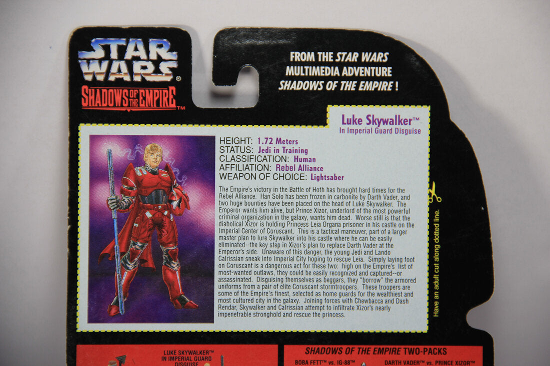 Star Wars Luke Skywalker 1996 The Shadows Of The Empire Action