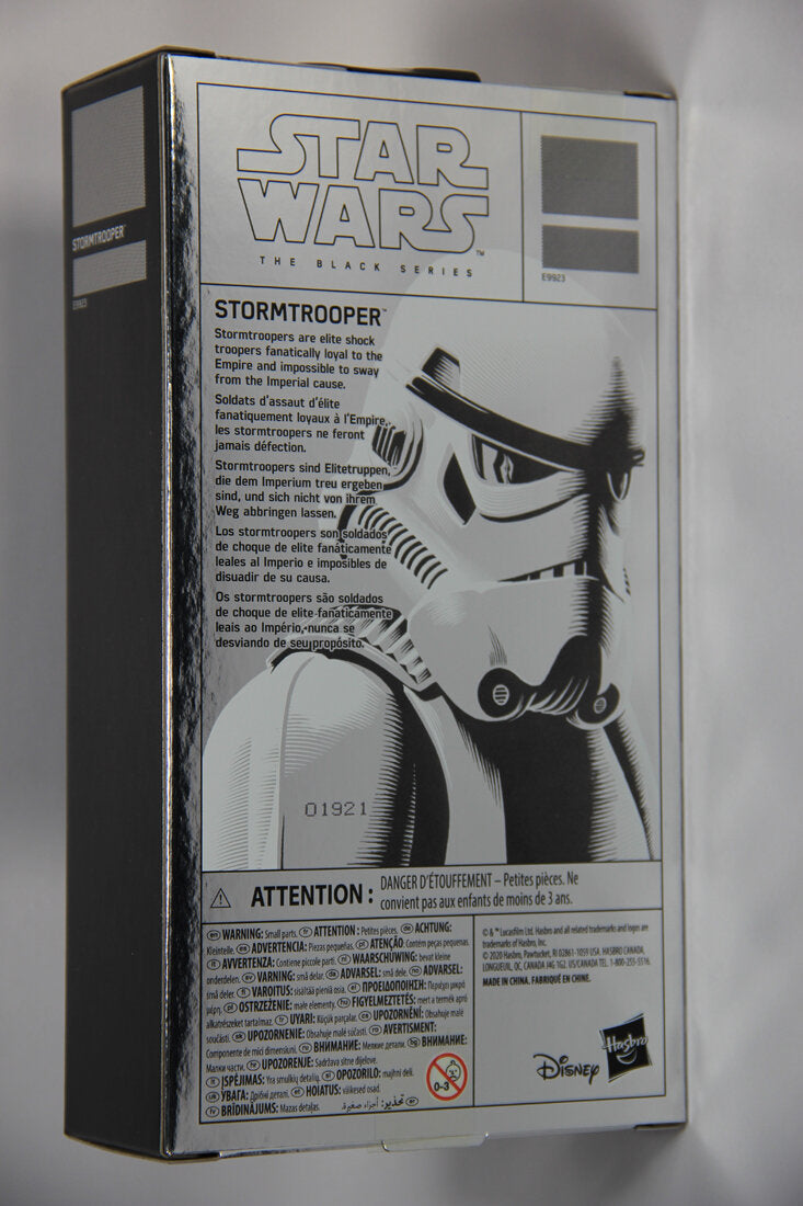 Star Wars Stormtrooper Carbonized Black Series Exclusive 6 Inch Action Figure MISB L014679