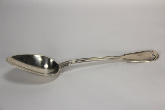 Charles Christofle 1850 Antique Chinon Pattern Silverplate Basting Spoon L014685