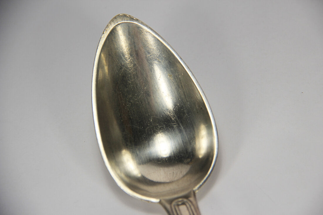 Charles Christofle 1850 Antique Chinon Pattern Silverplate Basting Spoon L014685