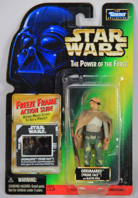 Star Wars Orrimaarko Prune Face POTF Freeze Frame Action Slide ENG Card Collection1 MOC L014688