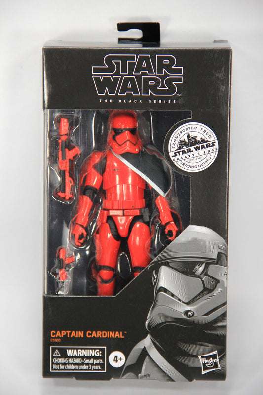 Star Wars Black Series 6 Inch Captain Cardinal Trading Outpost Exclusive Galaxy's Edge MISB L014695