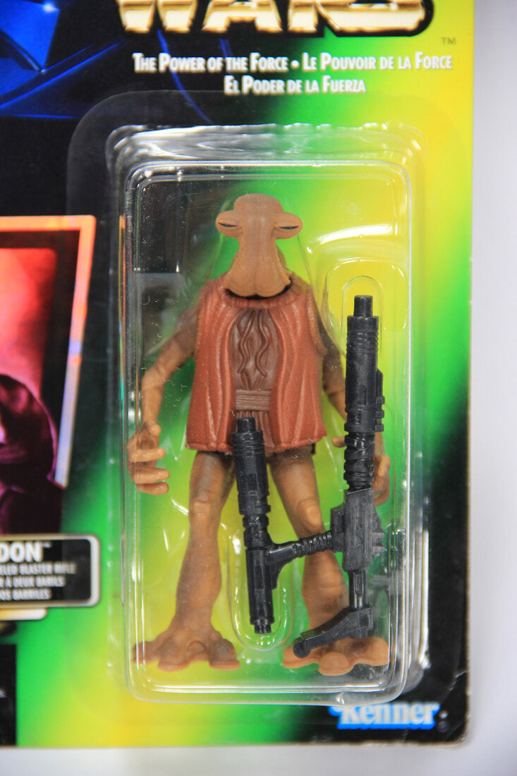 Star Wars Momaw Nadon Hammerhead 1996 POTF Figure Trilingual Holofoil Card Collection 2 MOC L014719