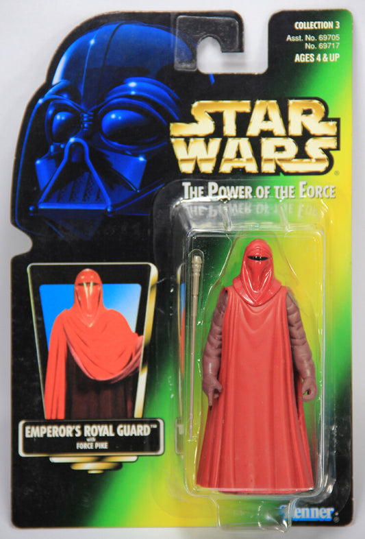 Star Wars Emperor's Royal Guard 1997 POTF Action Figure ENG Card Collection 3 MOC L014725