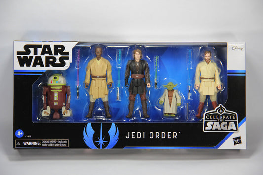 Star Wars Jedi Order Celebrate The Saga 5-Pack 3.75 Inch Action Figures MISB L014737