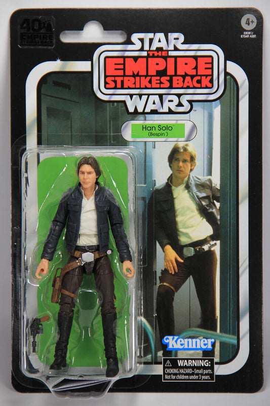 Star Wars Black Series Han Solo Bespin 40th Anniversary The Empire Strikes Back 6 Inch MOC L014747