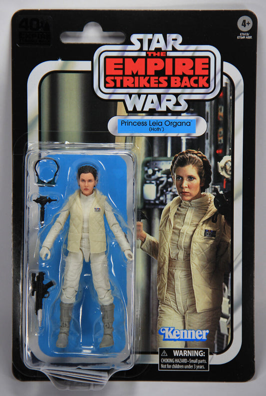 Star Wars Black Series Princess Leia Organa Hoth 40th Anniversary 6 Inch ESB MOC L014749