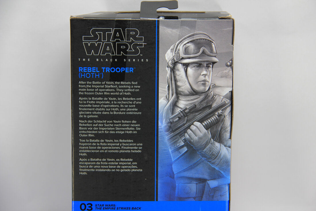 Star Wars Rebel Trooper Hoth #03 Empire Strikes Back Black Series Galaxy 6 Inch Figure MISB L014754