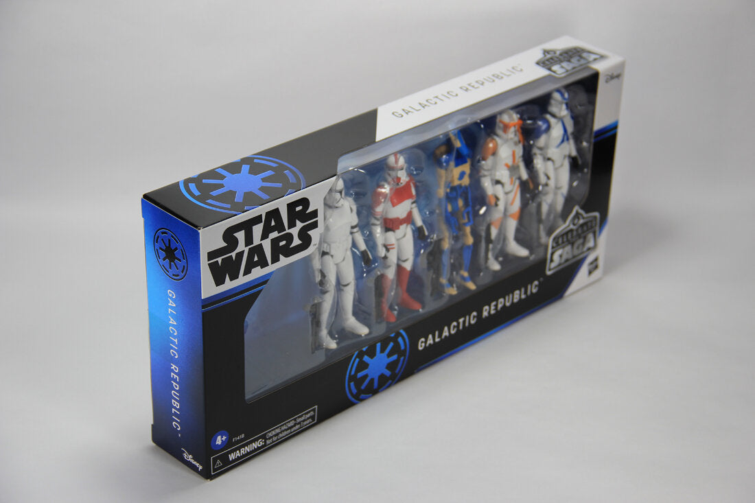 Star Wars Celebrate The Saga Galactic Republic 5-Pack 3.75 Figures MISB L014758