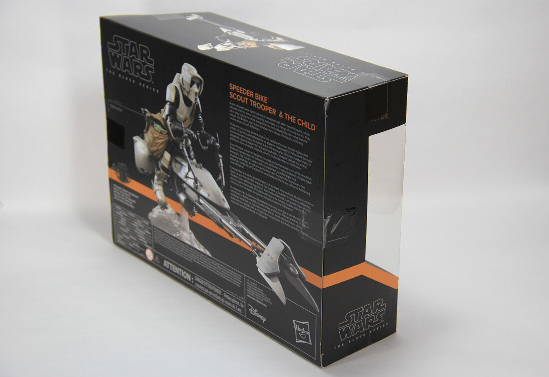 Star Wars Speeder Bike Scout Trooper The Child Black Series Galaxy 6 Inch Exclusive MISB L014760