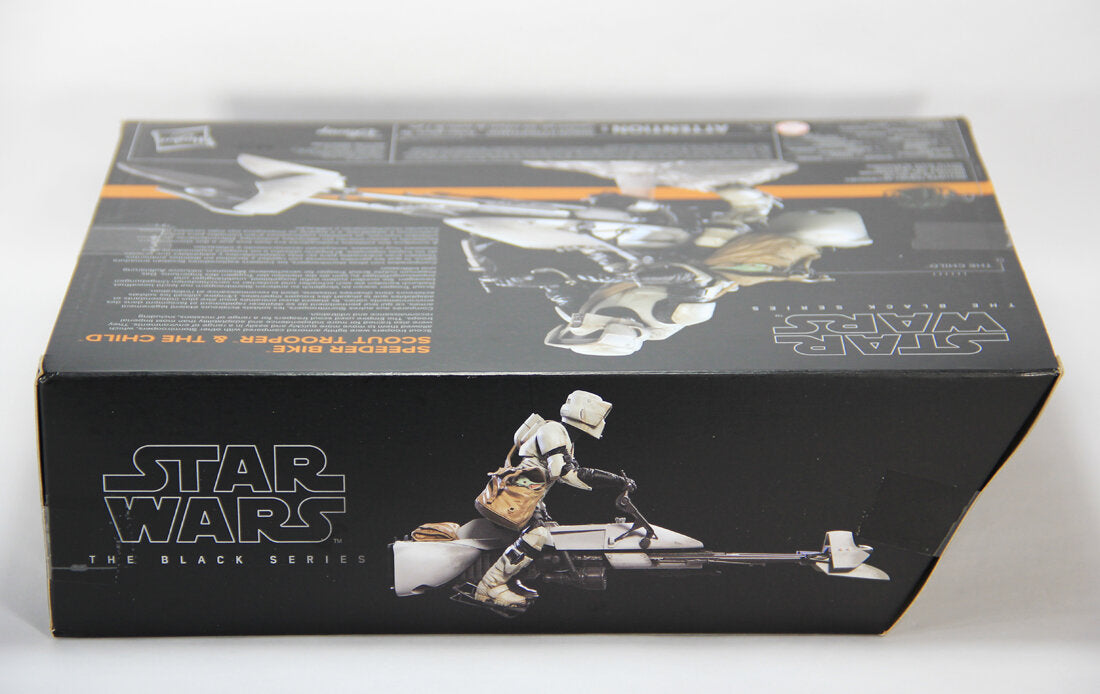 Star Wars Speeder Bike Scout Trooper The Child Black Series Galaxy 6 Inch Exclusive MISB L014760