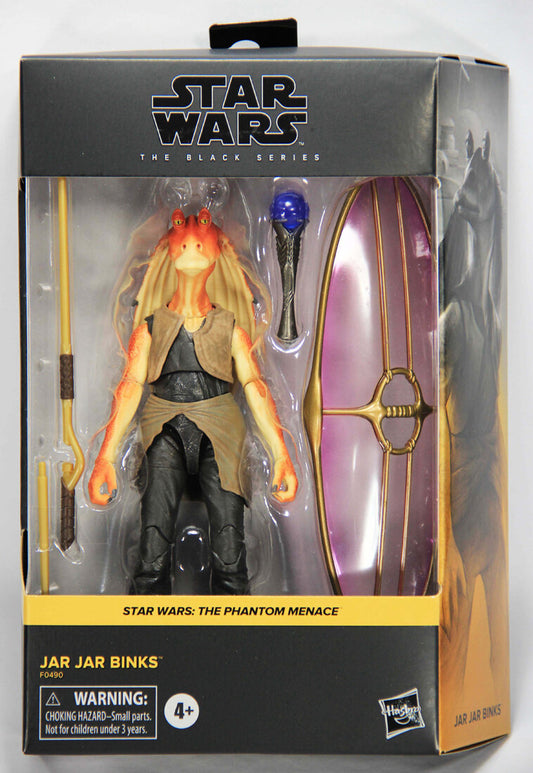 Star Wars Jar Jar Binks The Phantom Menace #01 Black Series 6 Inch Figure MISB L014766