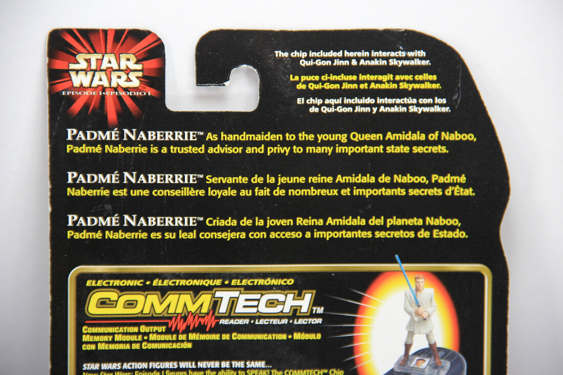 Star Wars Padmé Naberrie 1998 The Phantom Menace Figure Trilingual L014769