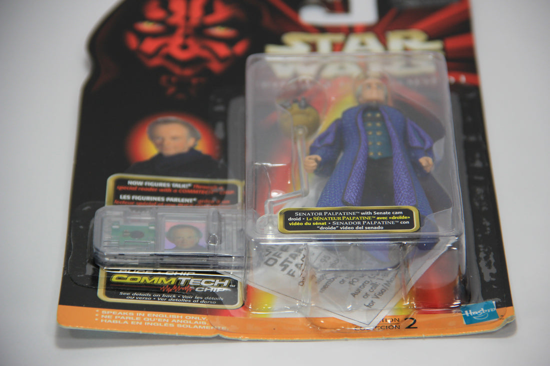 Star Wars Senator Palpatine 1998 The Phantom Menace Figure Trilingual L014771