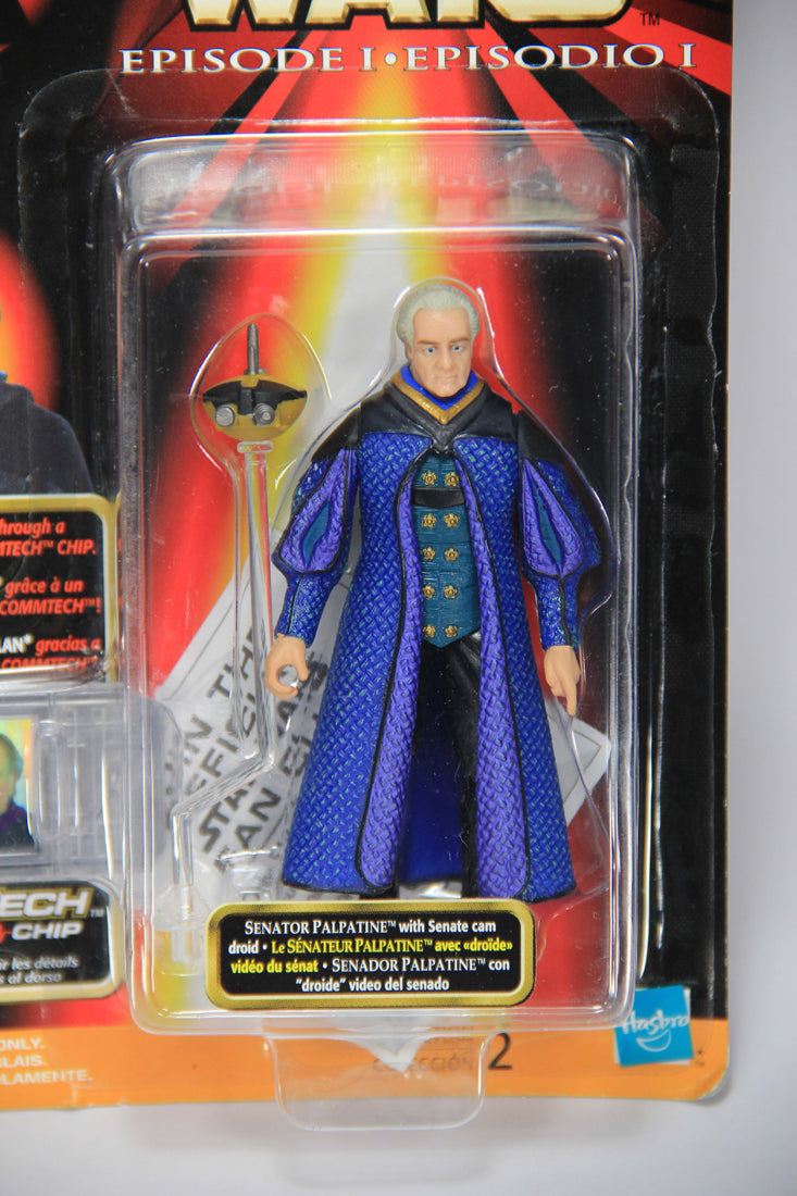 Star Wars Senator Palpatine 1998 The Phantom Menace Figure Trilingual L014771