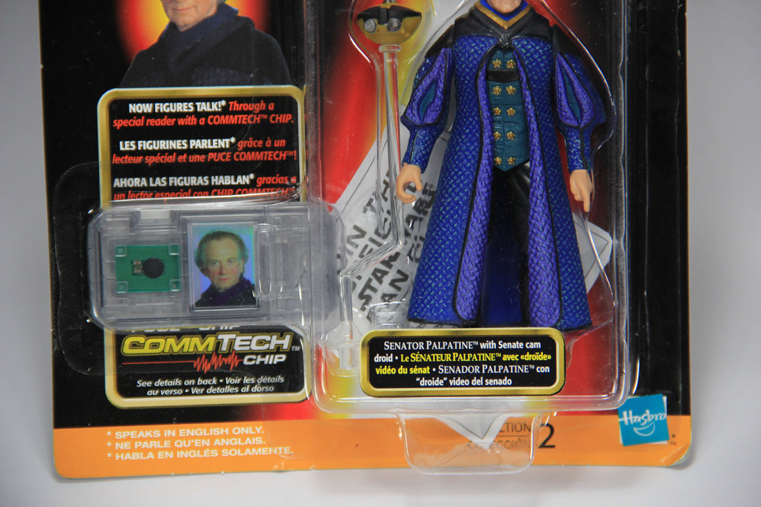 Star Wars Senator Palpatine 1998 The Phantom Menace Figure Trilingual L014771