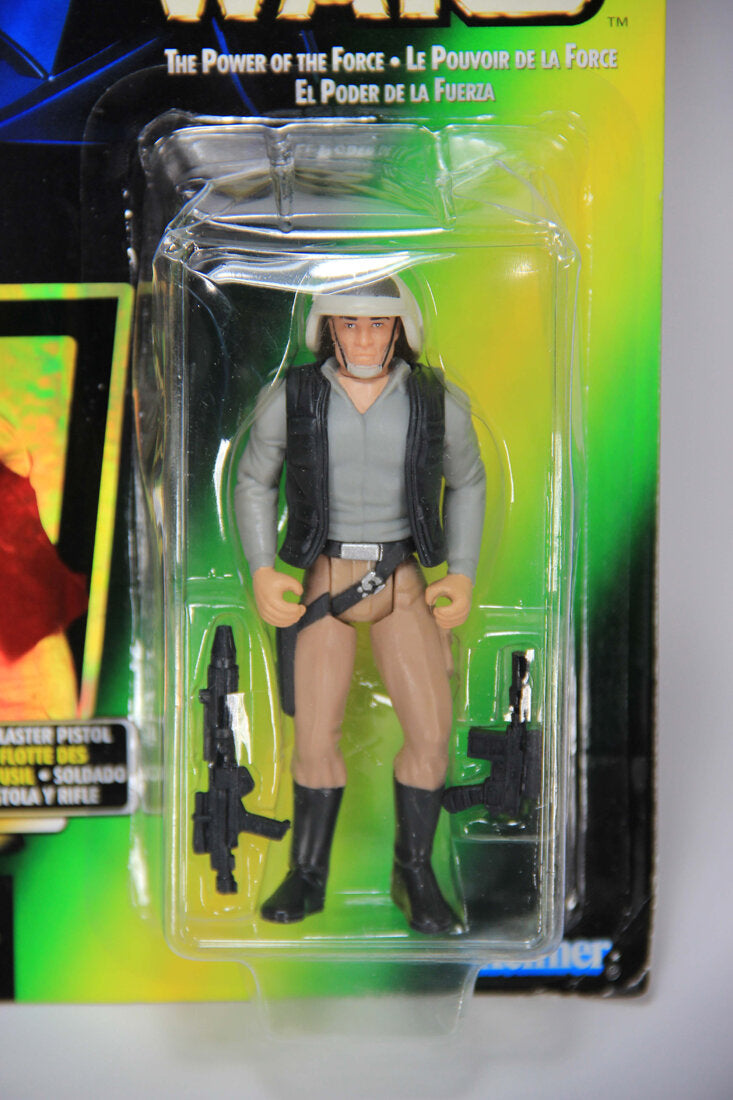 Star Wars Rebel Fleet Trooper 1996 POTF Figure Trilingual Holofoil Card Collection 1 MOC L014772