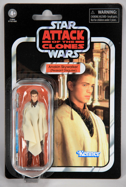 Star Wars AOTC Anakin Skywalker Peasant Disguise Vintage Collection VC32 MOC Reissue L014795