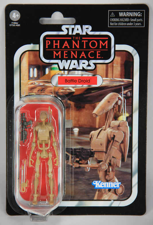 Star Wars The Phantom Menace Battle Droid Vintage Collection VC78 MOC Reissue L014796