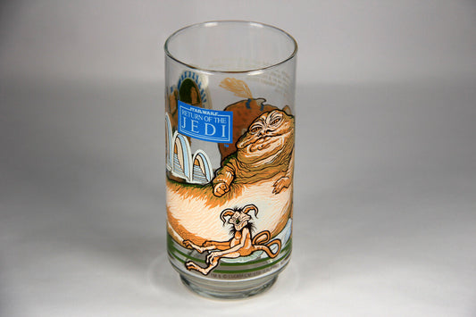 Star Wars Burger King Vintage Drinking Glass 1983 Return Of The Jedi Jabba The Hutt L014816