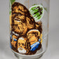 Star Wars 1977 Burger King Vintage Drinking Glass Chewbacca A New Hope L014817