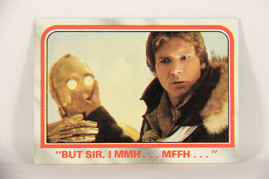 Star Wars Empire Strikes Back 1980 Card #22 But Sir I MMH MFFH ENG L014822